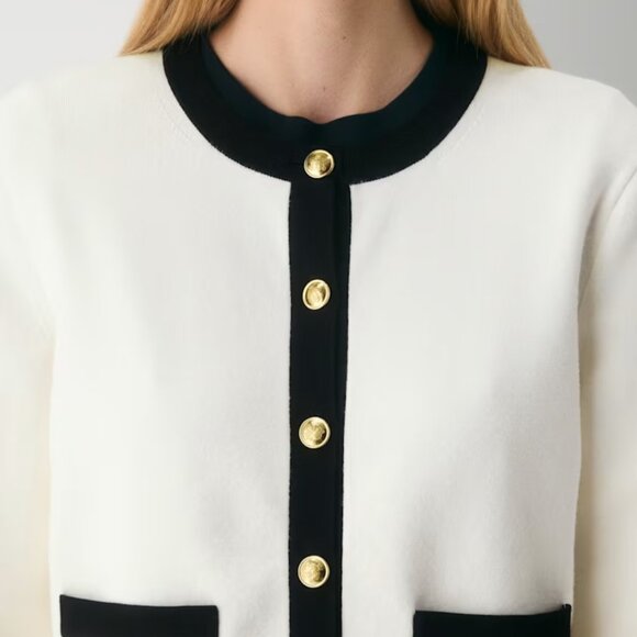 NWT Aritzia BABATON Approach Long Sleeve Cardigan XS - Picture 4 of 10